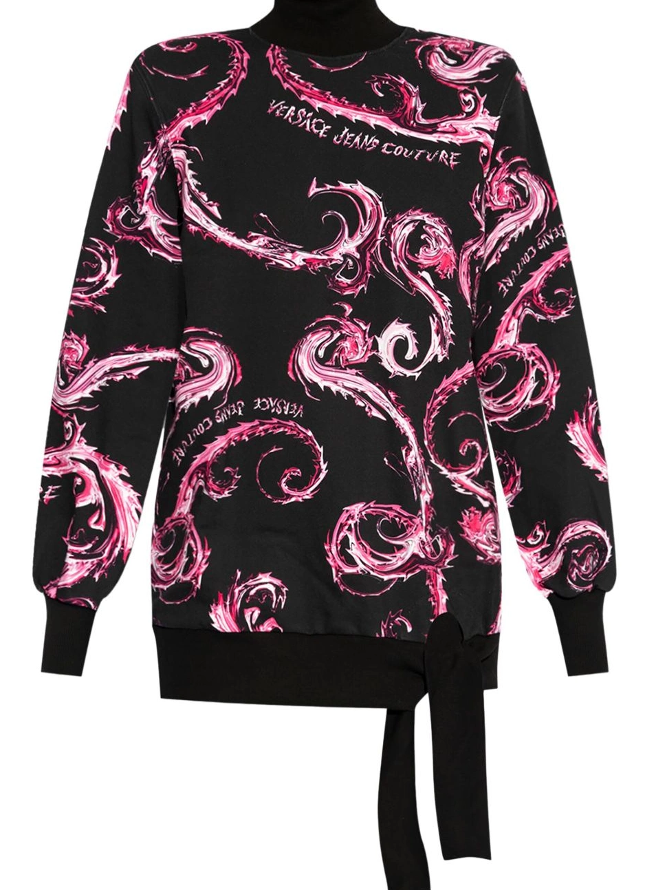 Cheap Women Couture dress Versace Couture Jeans Chromo print 0728